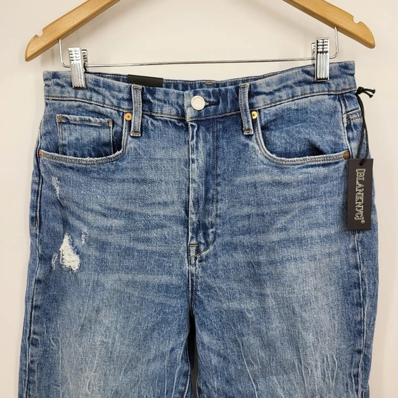 Blank NYC Womens Sz 29 The Lafayette Out of Body Jean Distressed NEW - Picture 2 of 15